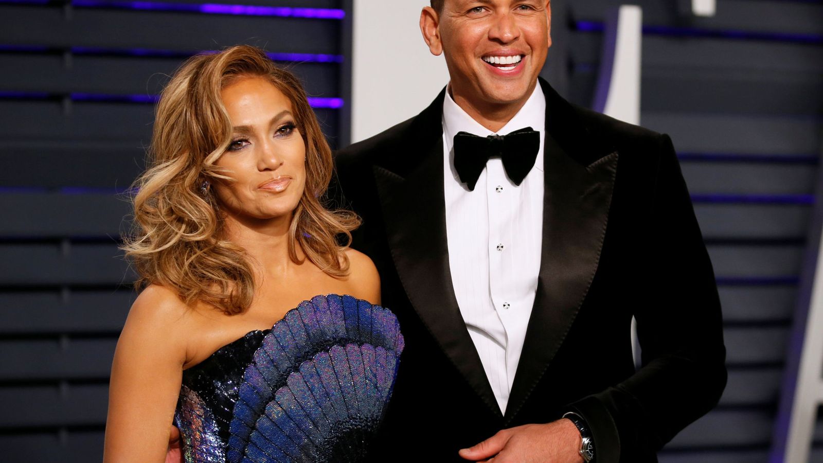 Foto: Jennifer Lopez y Alex Rodriguez. (Reuters)