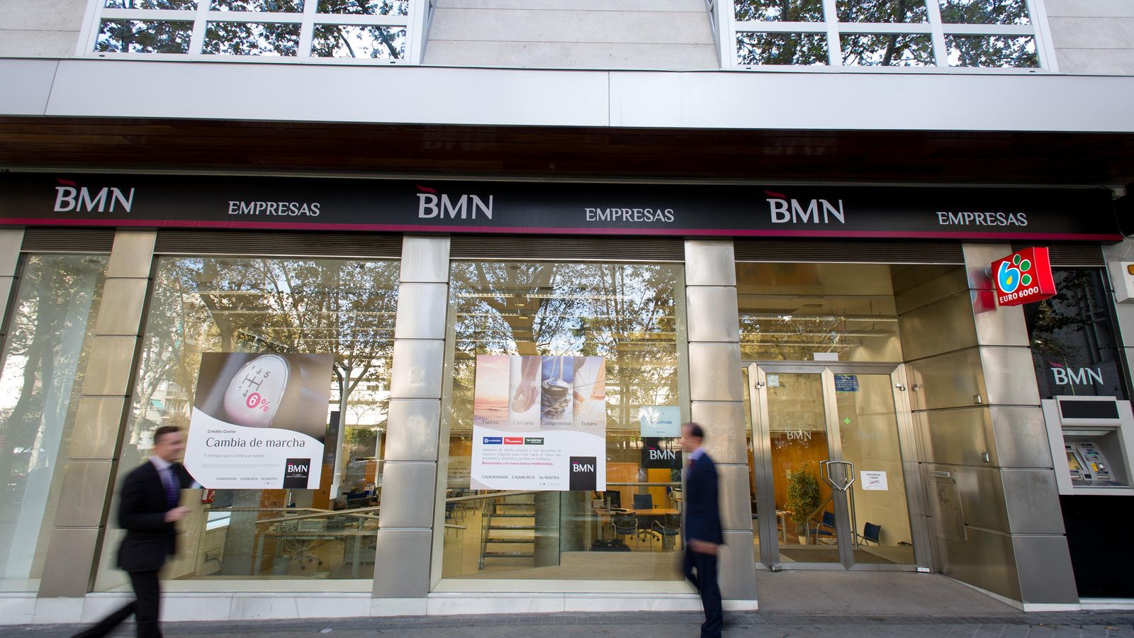Foto: Oficinas comerciales de BMN en Madrid.