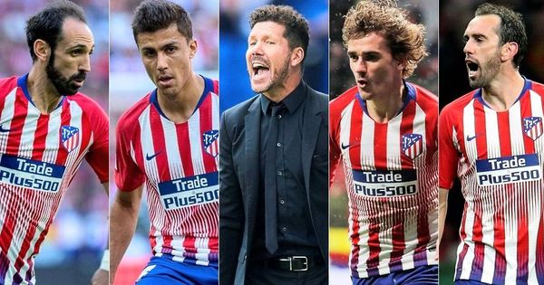 Foto: Cuatro jugadores ya se han despedido del Atlético de Madrid. Y puede salir alguno más. (Montaje: EC)