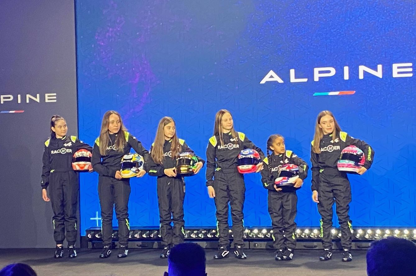 Alpine presentó su programa RacHer, de apoyo al pilotaje femenino. (Javier Rubio)