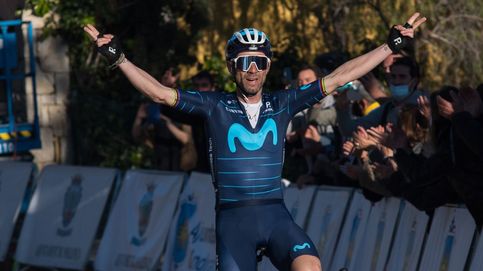 Valverde estrena O Gran Camiño, el loco último 'invento' del ciclismo en Galicia