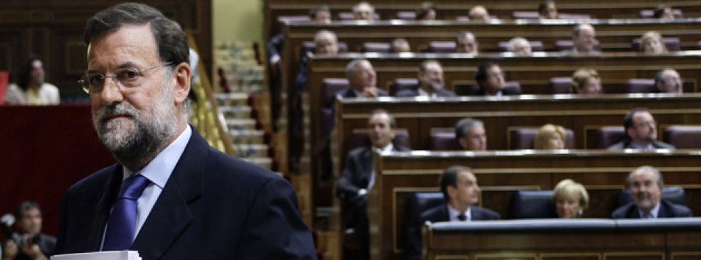 Foto: Rajoy a 'El Confidencial': "El incremento desmesurado 
del déficit es una política suicida"