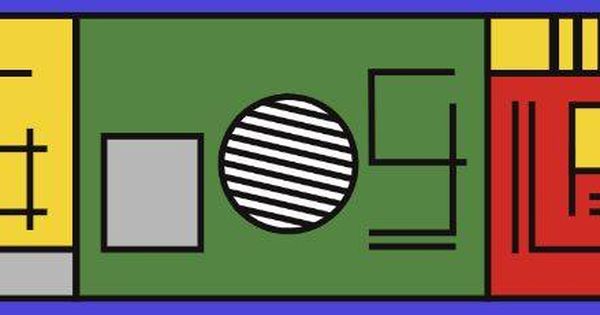 Foto: 'Doodle' de Google por el centenario del movimiento Bauhaus