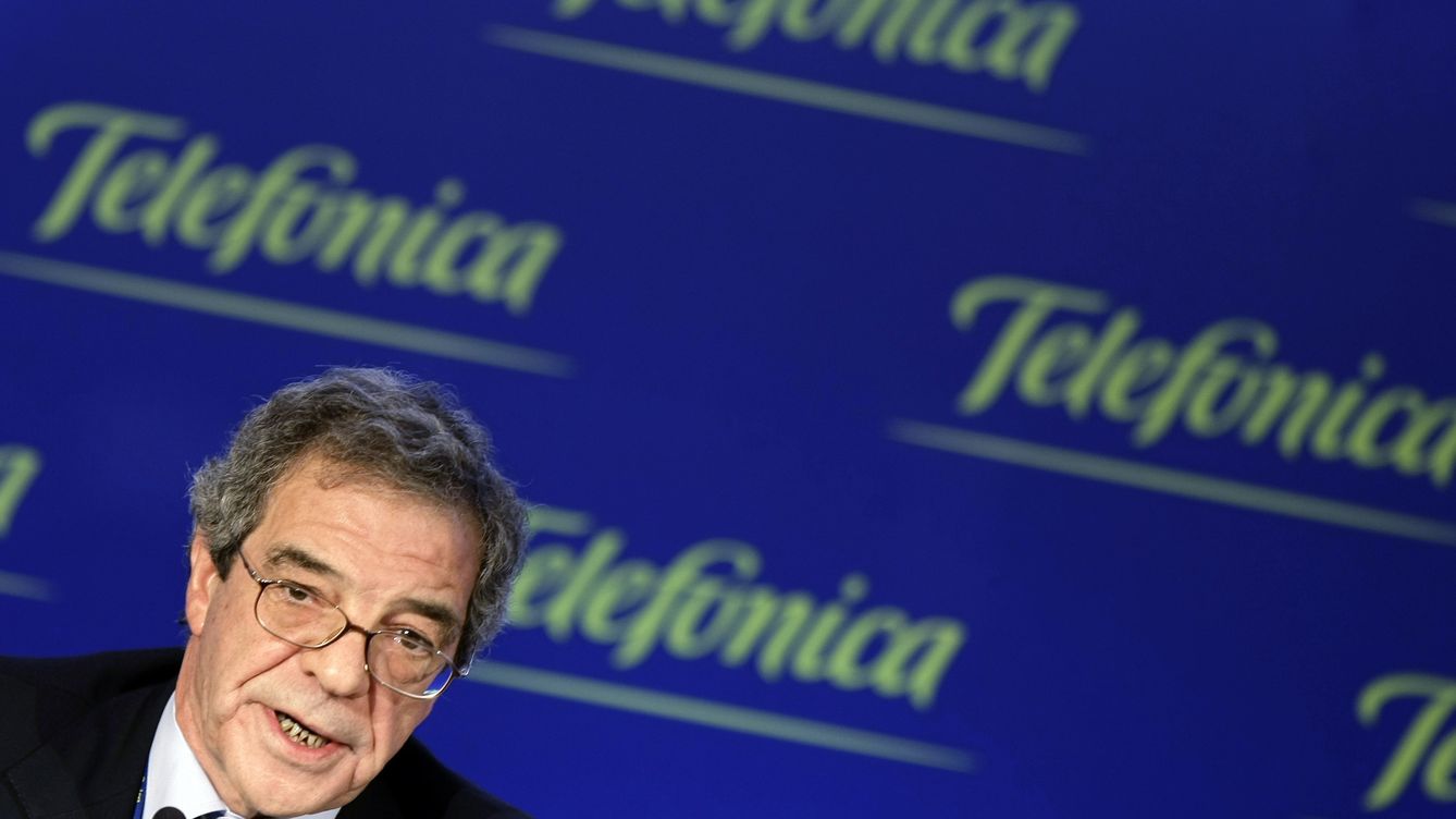 Foto: César Alierta, presidente de Telefónica (Reuters)