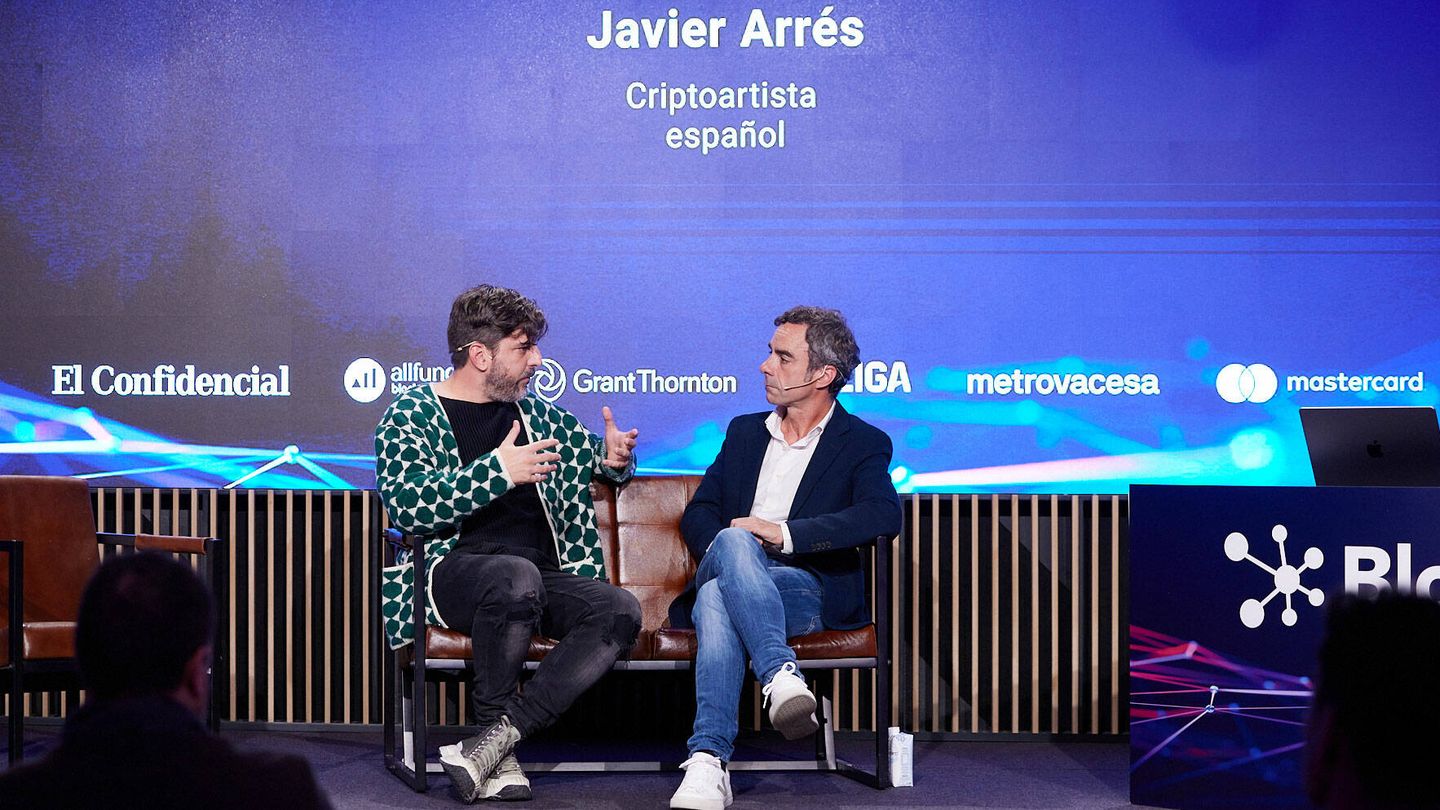 El criptoartista Javier Arrés conversa con Javier Molina (EC).