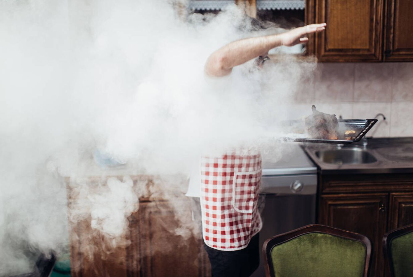 El humo del cocinado es perjudicial. (iStock)