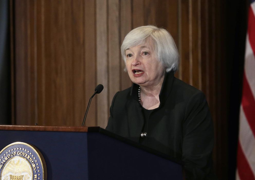 Foto: La presidenta de la Fed, Janet Yellen