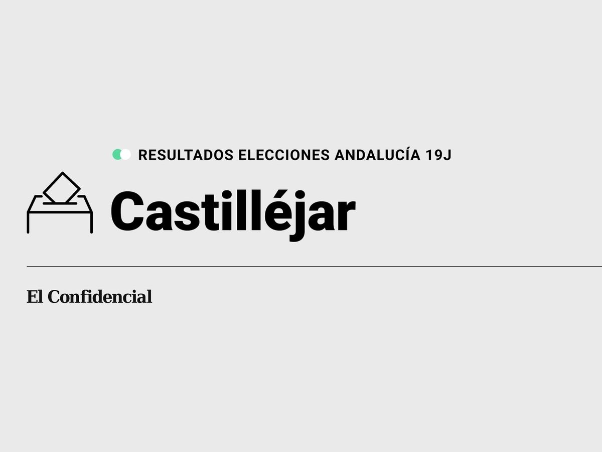 Foto: Resultados en Castilléjar, Granada, de las elecciones de Andalucía 2022 este 19-J (C.C./Diseño EC)