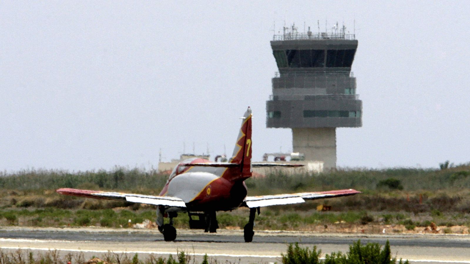 Foto: Aeropuerto de San Javier (Efe)