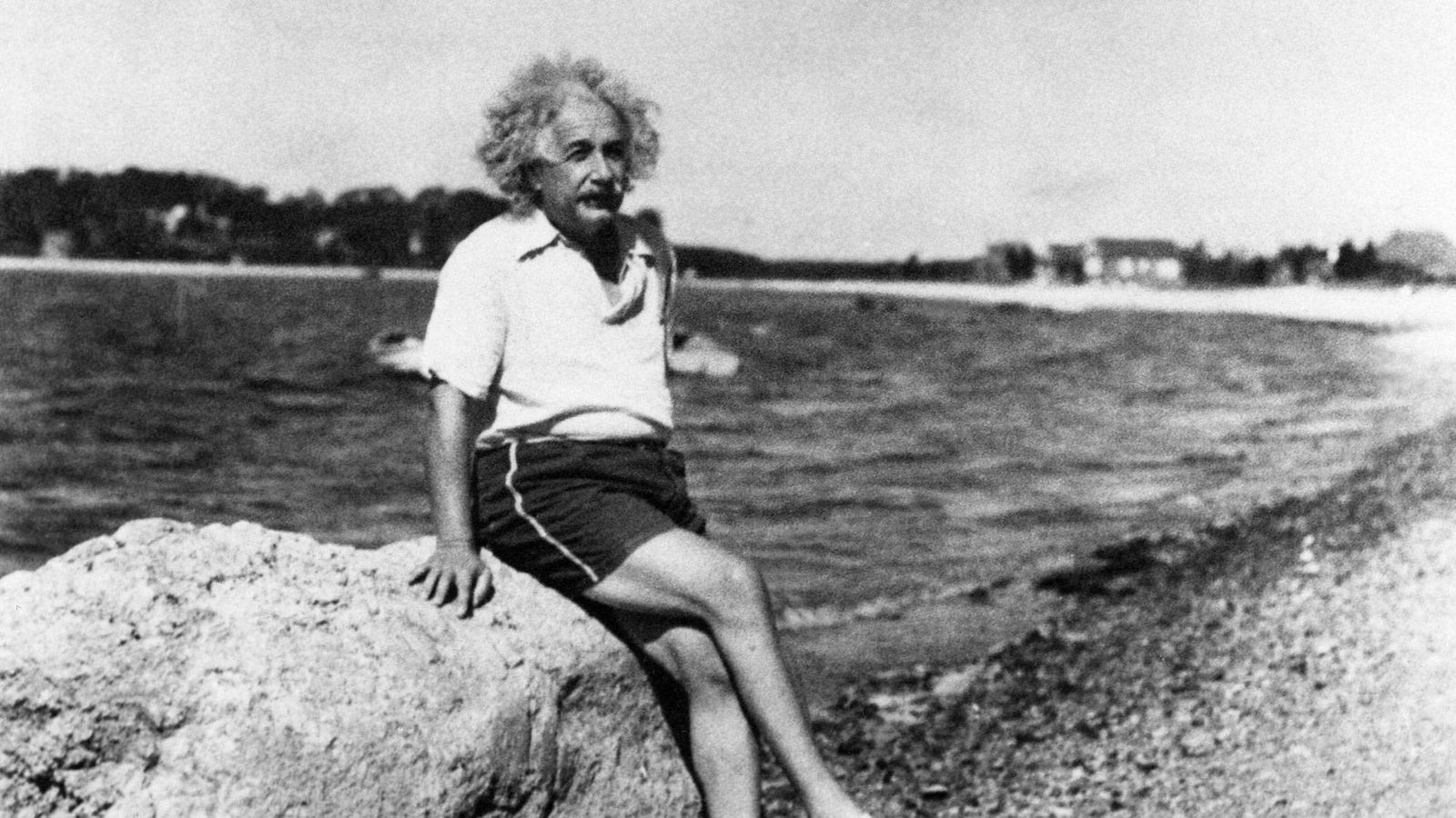 Foto: Albert Einstein en mallorquinas
