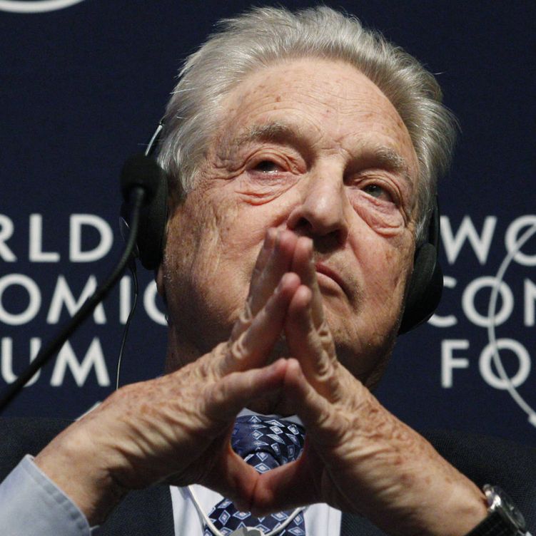 George Soros en el Foro de Davos
