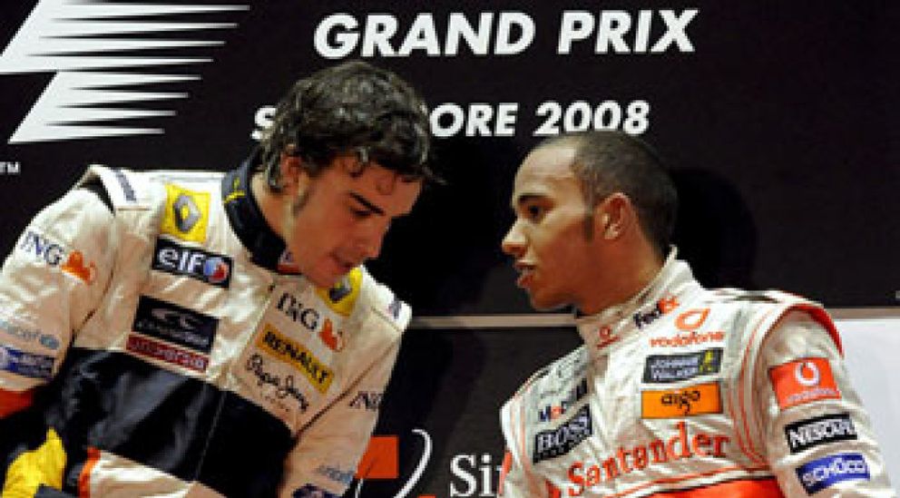 Foto: Y Hamilton se revalorizó más que Alonso