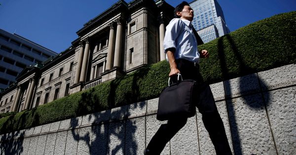 Foto: El Banco de Japón en Tokio (Japón). (Reuters)