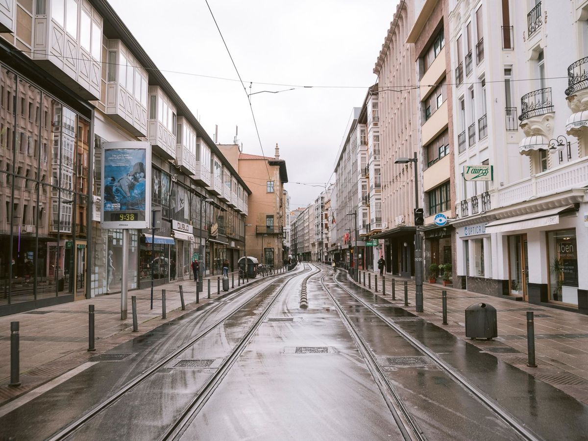 Foto: Las calles del centro de Vitoria. (EFE)