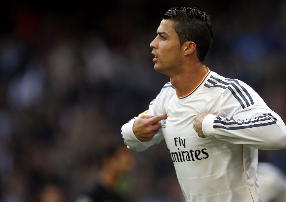 Foto: Cristiano Ronaldo celebra un gol con el Real Madrid en la presente temporada.