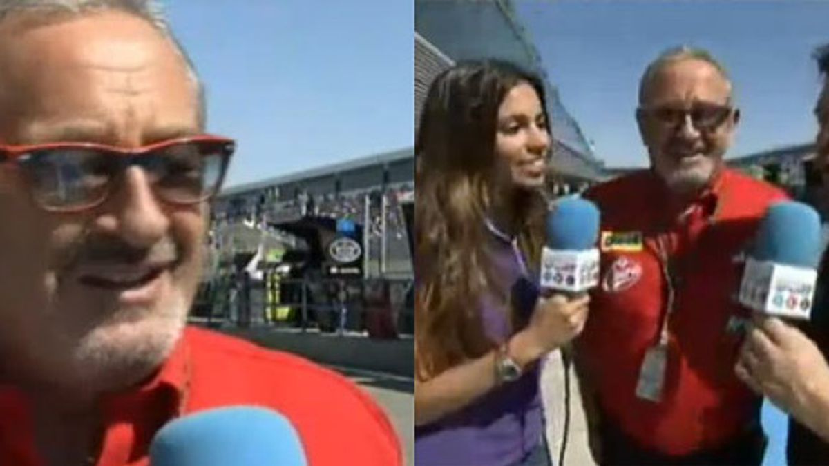 Karlos Arguiñano y Telecinco firman la paz en el GP de España de MotoGP
