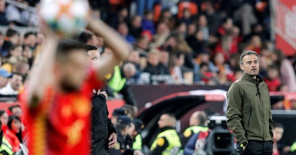 Foto: El último partido de la Selección que dirigió Luis Enrique fue el España-Noruega jugado el 23 de marzo en Valencia. (EFE)