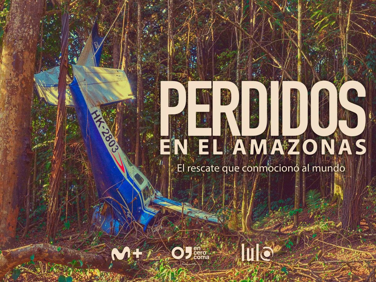 Foto: Cartel promocional de 'Perdidos en el Amazonas'. (Movistar Plus )