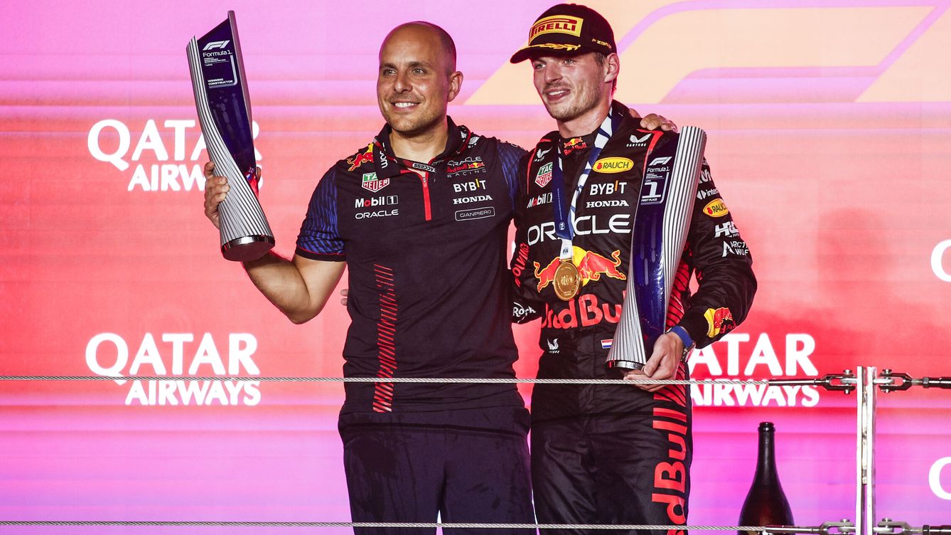 Foto: Verstappen y Lambiase son una de las parejas más longevas en la Fórmula 1 (Photo Xavi Bonilla / DPPIAFP7)