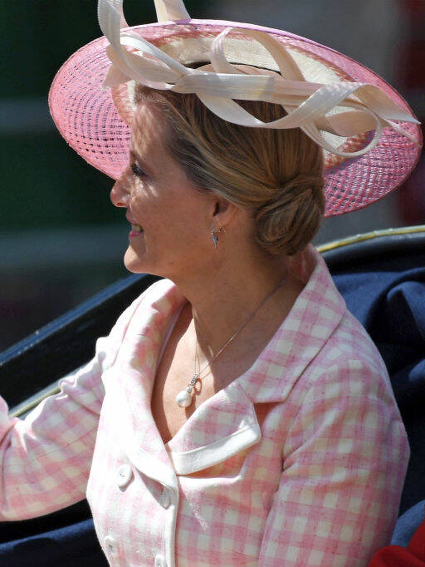 El look de Sophie de Edimburgo durante el Jubileo de Isabel II. (Getty Images)