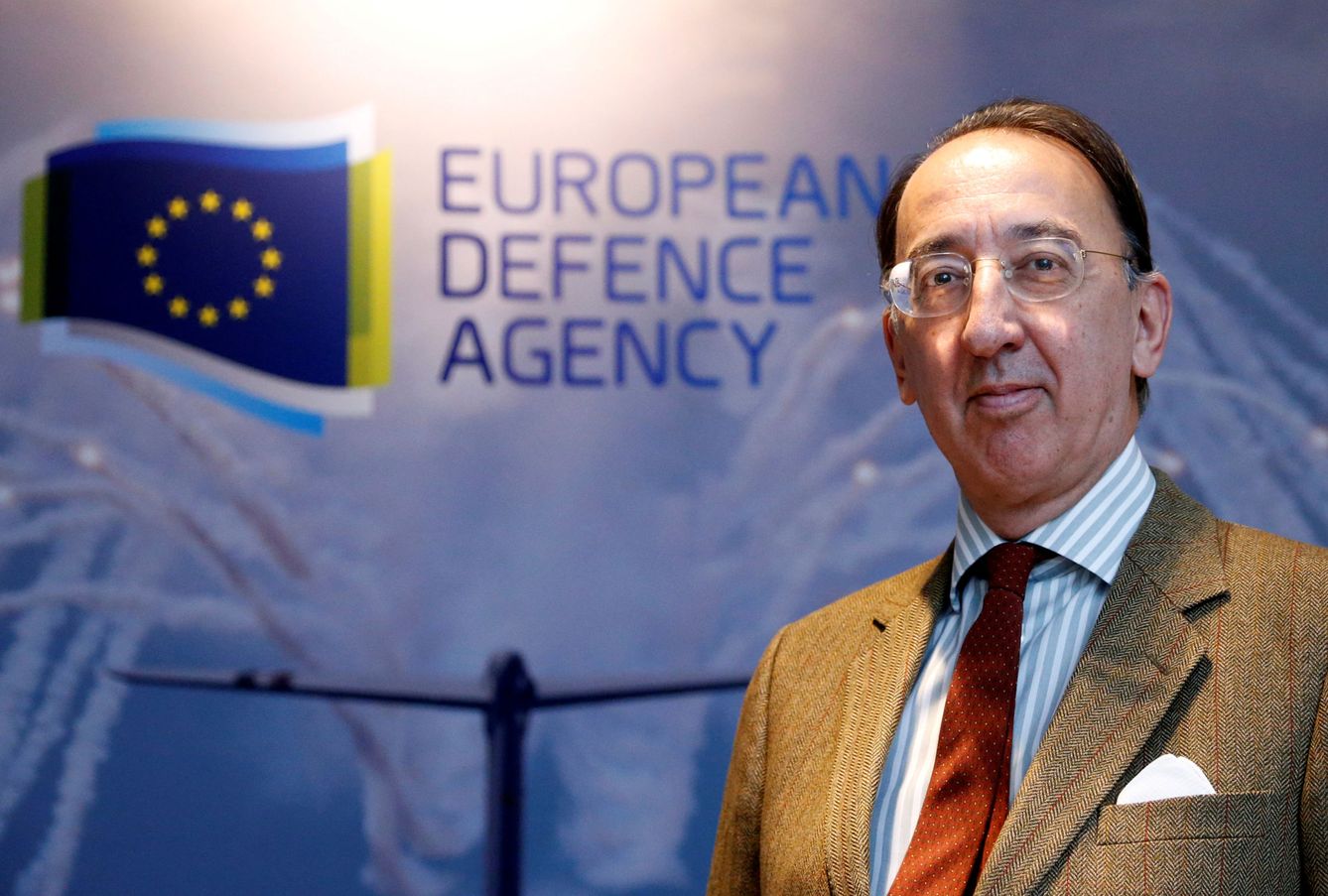 El director ejecutivo de la Agencia Europea de la Defensa, el español Jorge Domecq. (Reuters)