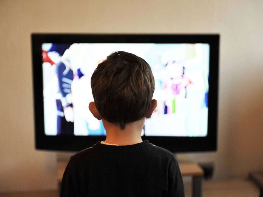 Foto: Un niño mira la televisión. (Pixabay)