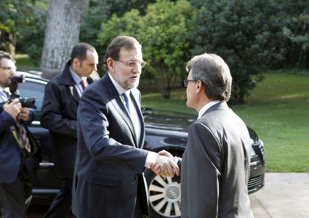 Foto: Fotografía de archivo de Artur Mas (d) y el jefe del Ejecutivo, Mariano Rajoy. (EFE)