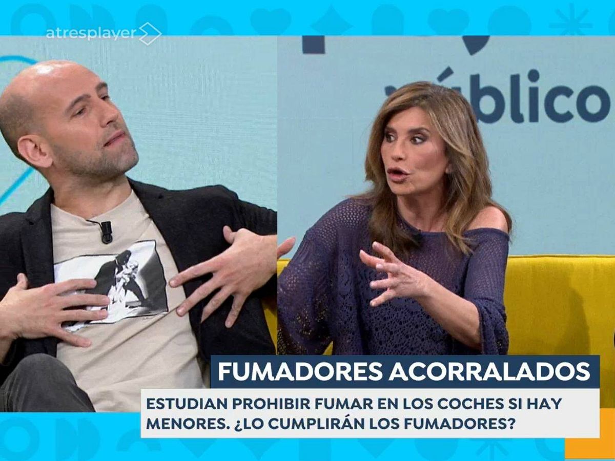 Foto: Gonzalo Miró y Gema López, en 'Espejo público'. (Antena 3)