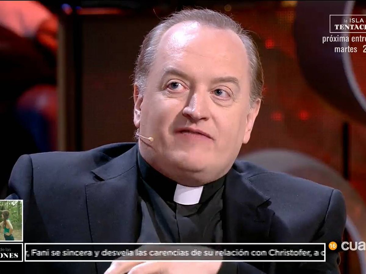 Foto: El Padre Apeles, en 'El debate de las tentaciones'. (Cuatro)