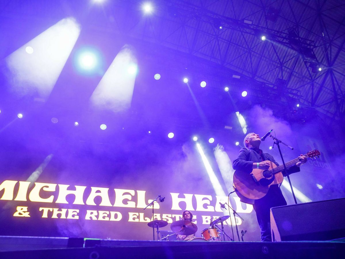 Foto: Michael Head and the Red Elastic Band en el Actual de Logroño (FESTIVAL ACTUAL)