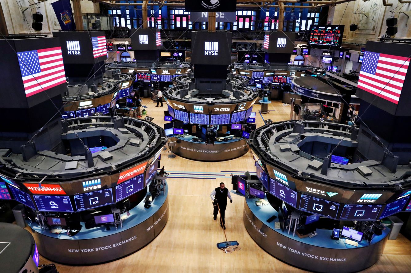 Interior de la bolsa de Nueva York. (Reuters)