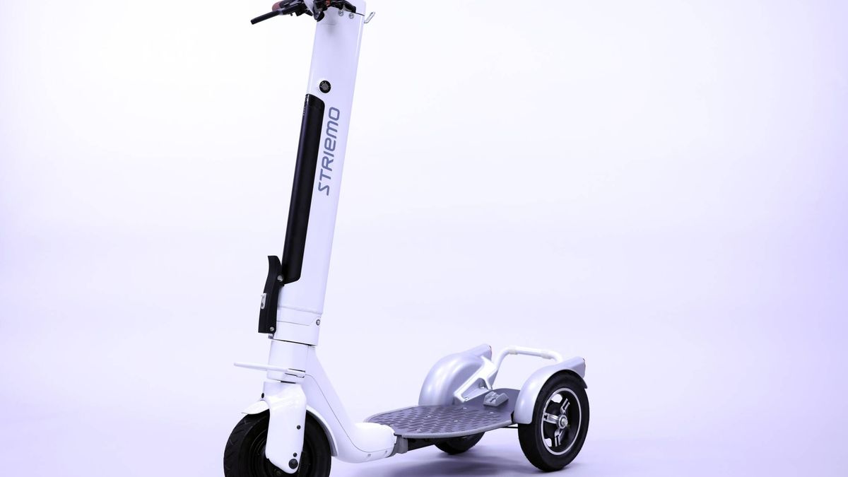 Un patinete eléctrico de tres ruedas con asistencia al equilibrio, lo último de Honda