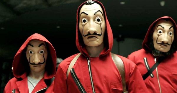 Foto: Atuendos de los atracadores en 'La Casa de Papel' de Netflix. (EFE)