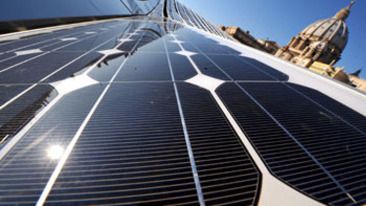 El Vaticano presenta un ambicioso plan de energía solar