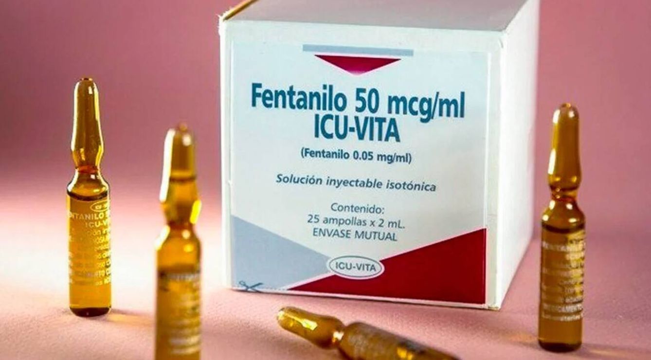 El fentanilo suele encontrarse en ampollas o parches en España. 