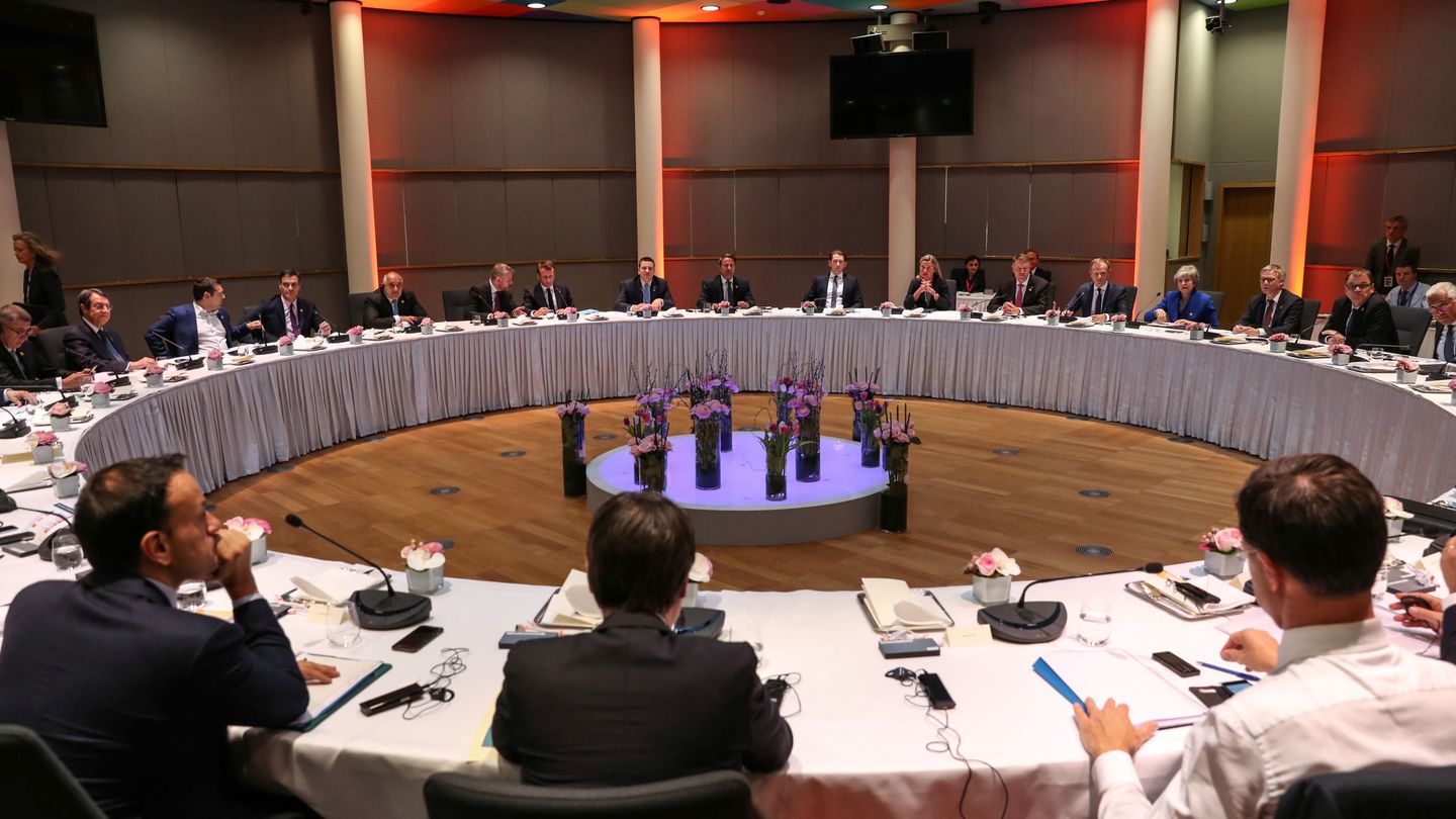 Reunión del Consejo Europeo en Bruselas. (Reuters)