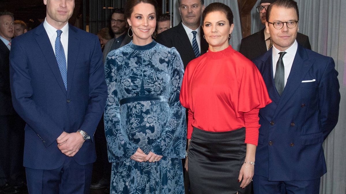 Kate Middleton se despide de Estocolmo con otro look floral fallido 