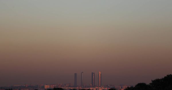 Foto: Boina de contaminación en Madrid. (Reuters)
