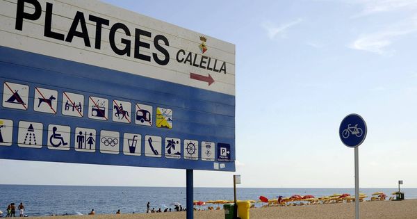Foto: Foto de archivo de la playa de Calella. (EFE)