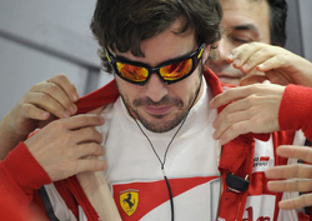 Foto: Alonso afronta con escepticismo la carrera de la India: "Será una incógnita"