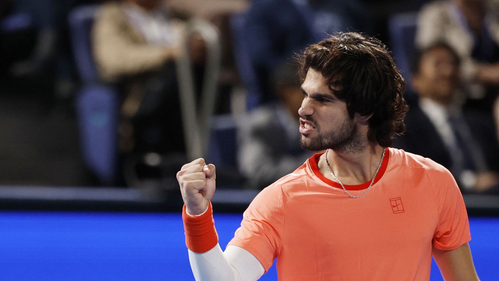Alcaraz saca su mejor versión en el peor momento contra Lehecka y gana el ATP 500 de Tokio (7-6 y 6-4)