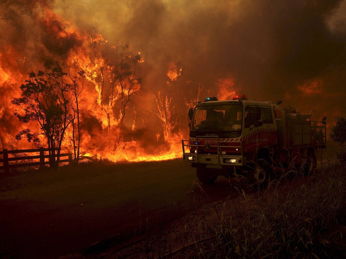 Foto: Incendios en Australia. (EFE)