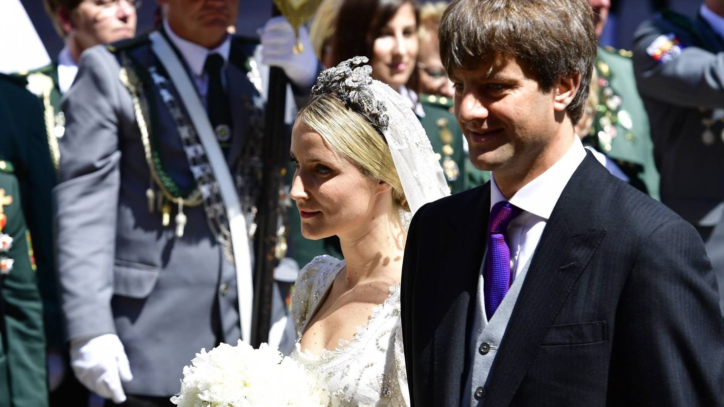Ernesto de Hannover Jr., el día de su boda con Ekaterina Malysheva. (Getty)
