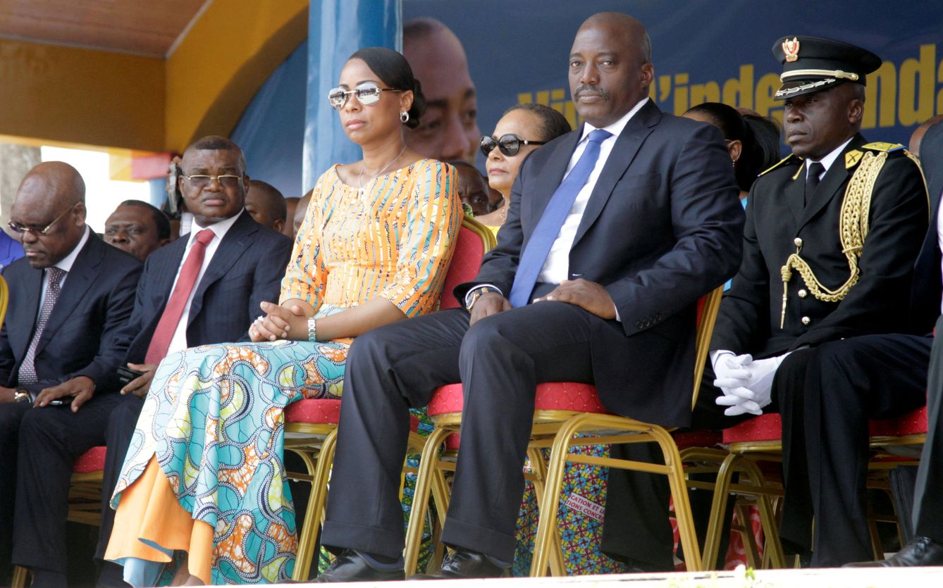 El presidente congoleño Joseph Kabila durante las celebraciones por la independencia del Congo, en junio de 2016 (Reuters) 