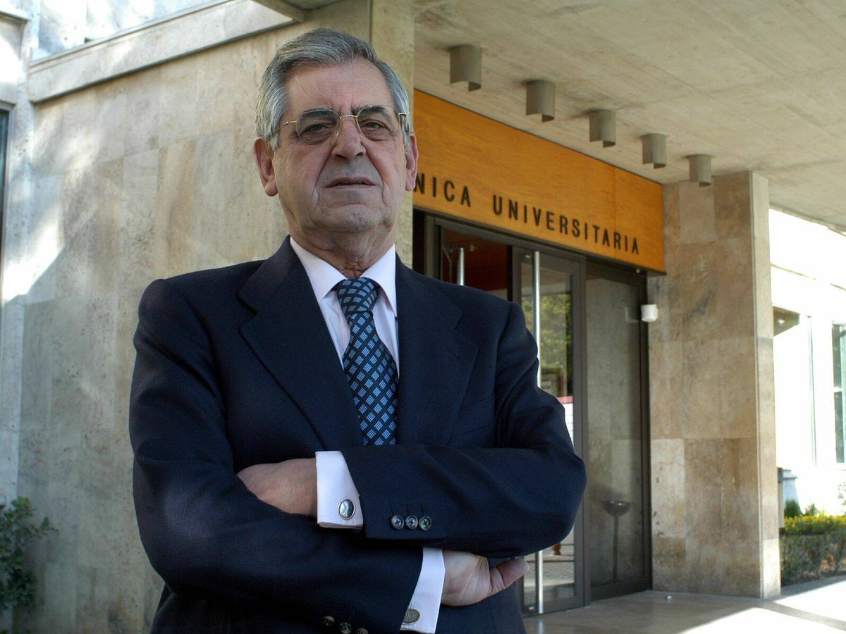 Foto:  El Dr. José Manuel Martínez-Lage, en una imagen tomada en 2003 en la Clínica Universidad de Navarra en Pamplona.