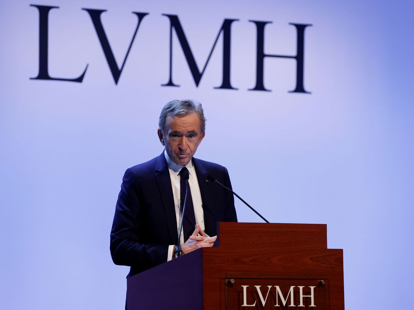 CEO de LVMH, Bernard Arnault. (Reuters)