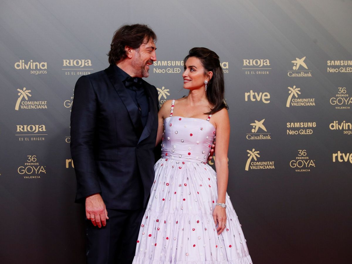 Foto: Penélope Cruz y Javier Bardem, enamorados y nominados.(EFE)