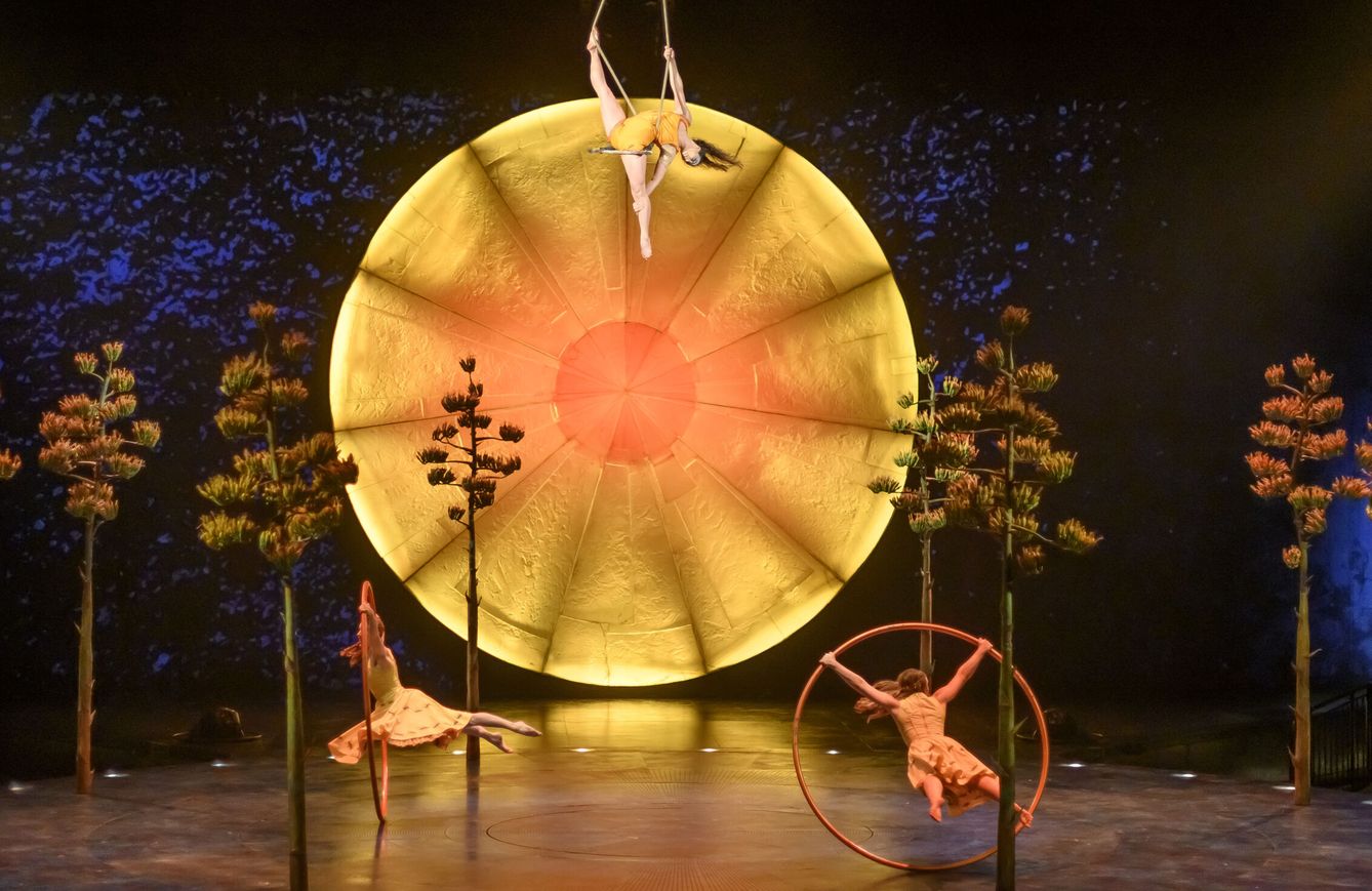 Imagen de uno de los espectáculos del Circo du Soleil. EFE