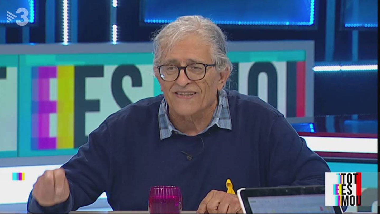 Ramón Cotarelo, en TV3. (CCMA).