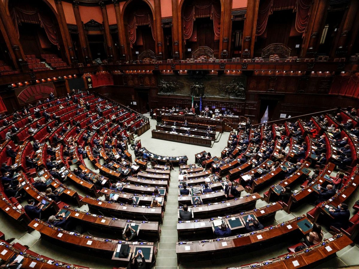 Foto: Imagen de archivo del Parlamento italiano. (EFE)